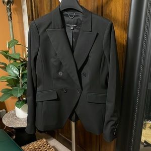 Double breasted black blazer from Banana Republic size 8